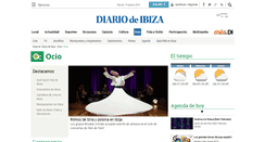 Desktop Screenshot of ocio.diariodeibiza.es