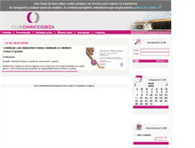 Tablet Screenshot of club.diariodeibiza.es